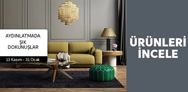 Aydınlatmada Şık Dokunuşlar